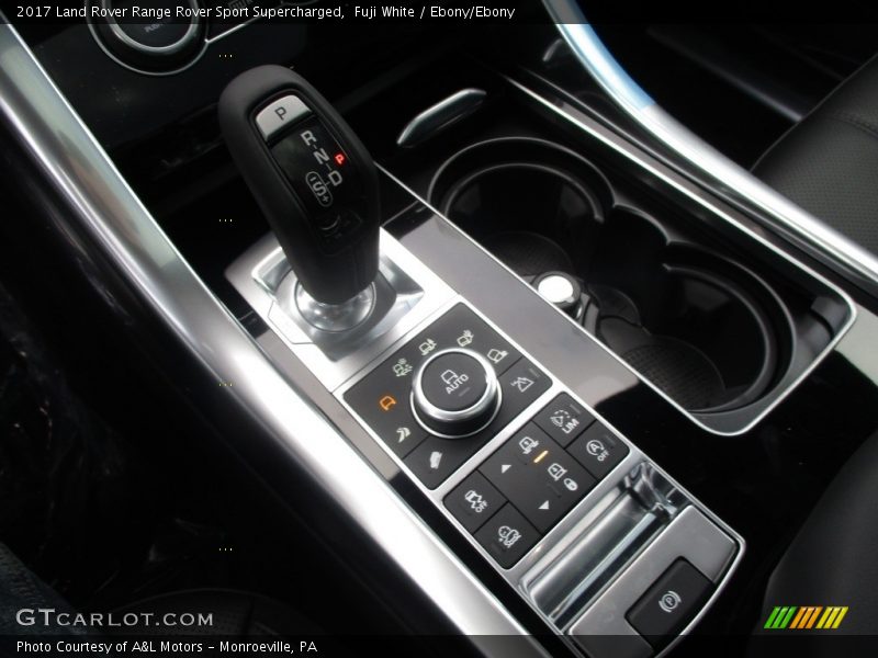 Controls of 2017 Range Rover Sport Supercharged