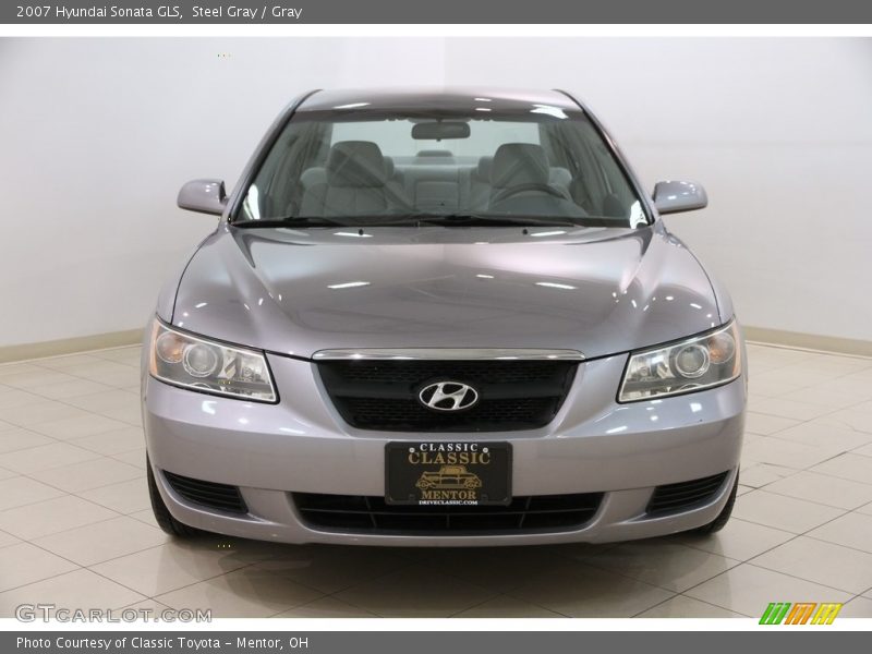 Steel Gray / Gray 2007 Hyundai Sonata GLS