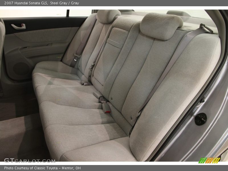 Steel Gray / Gray 2007 Hyundai Sonata GLS