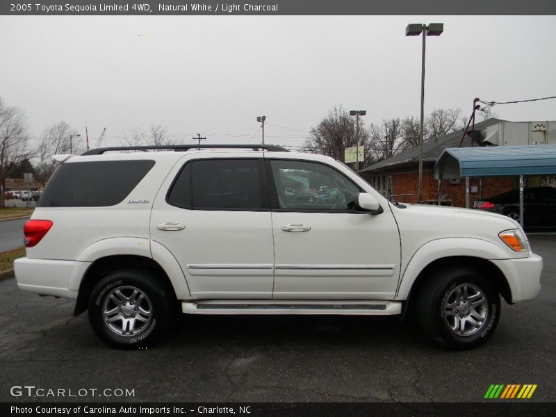 Natural White / Light Charcoal 2005 Toyota Sequoia Limited 4WD