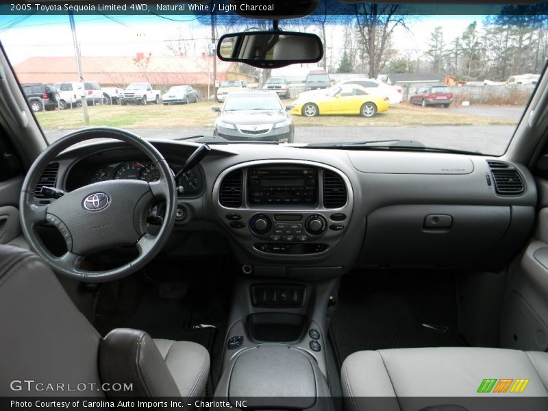 Natural White / Light Charcoal 2005 Toyota Sequoia Limited 4WD