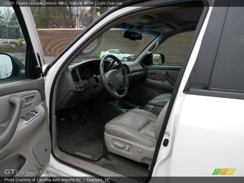 Natural White / Light Charcoal 2005 Toyota Sequoia Limited 4WD