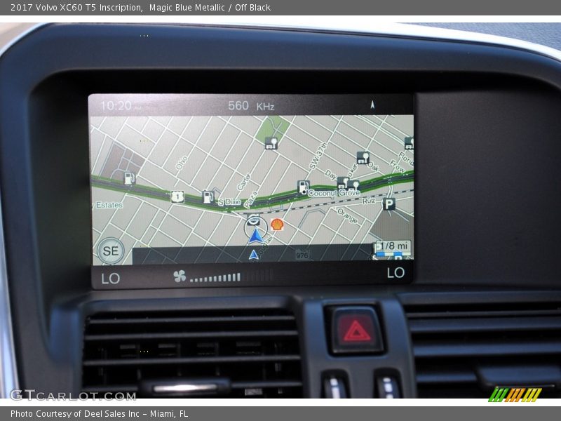 Navigation of 2017 XC60 T5 Inscription