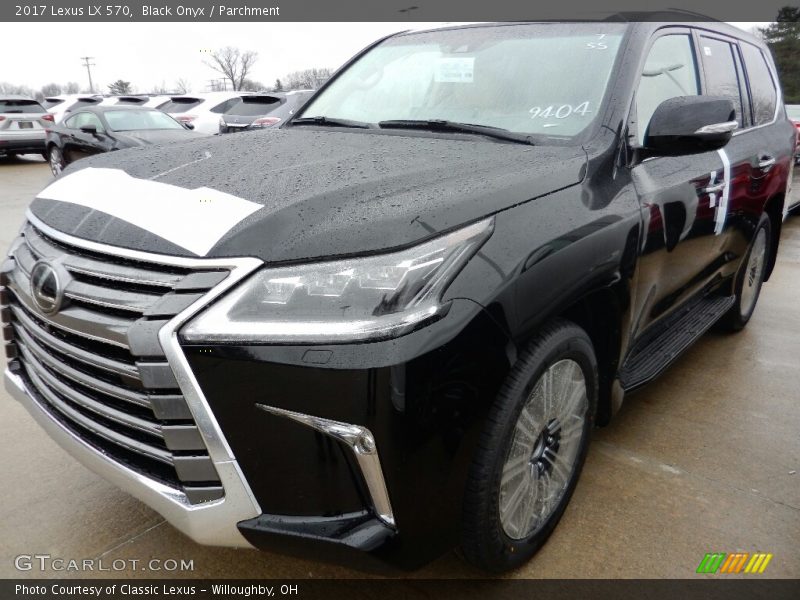Black Onyx / Parchment 2017 Lexus LX 570