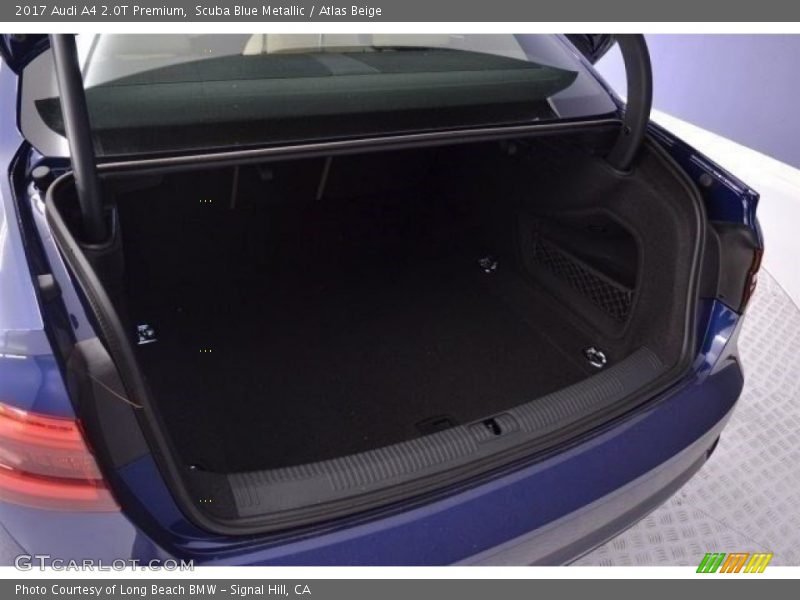 Scuba Blue Metallic / Atlas Beige 2017 Audi A4 2.0T Premium