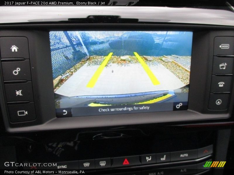 Ebony Black / Jet 2017 Jaguar F-PACE 20d AWD Premium