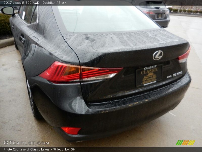 Obsidian / Black 2017 Lexus IS 300 AWD