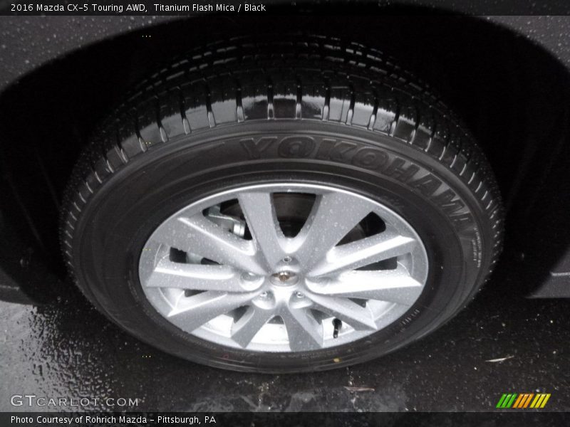 Titanium Flash Mica / Black 2016 Mazda CX-5 Touring AWD