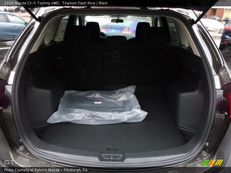 Titanium Flash Mica / Black 2016 Mazda CX-5 Touring AWD