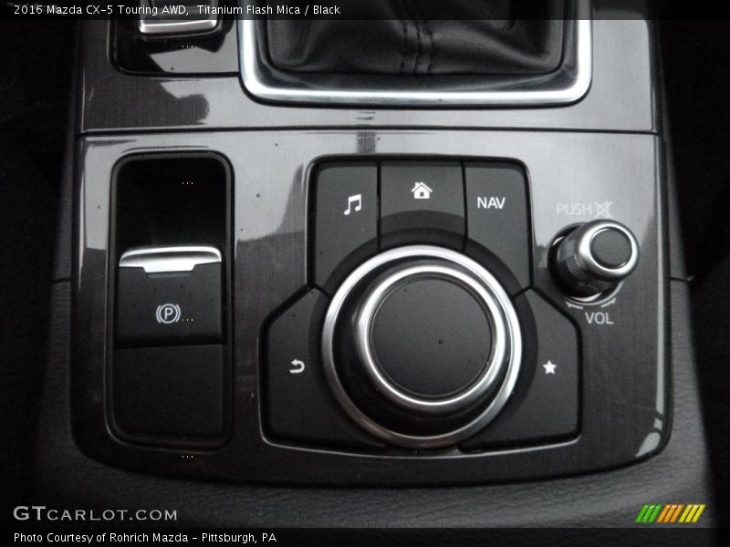 Titanium Flash Mica / Black 2016 Mazda CX-5 Touring AWD
