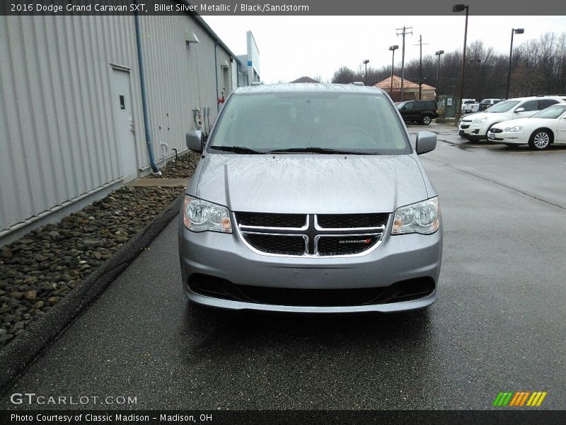 Billet Silver Metallic / Black/Sandstorm 2016 Dodge Grand Caravan SXT