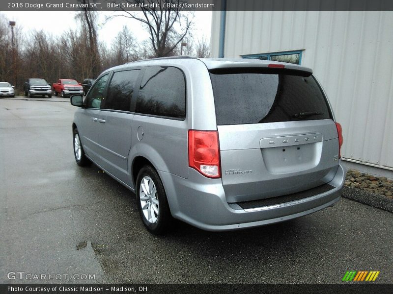 Billet Silver Metallic / Black/Sandstorm 2016 Dodge Grand Caravan SXT