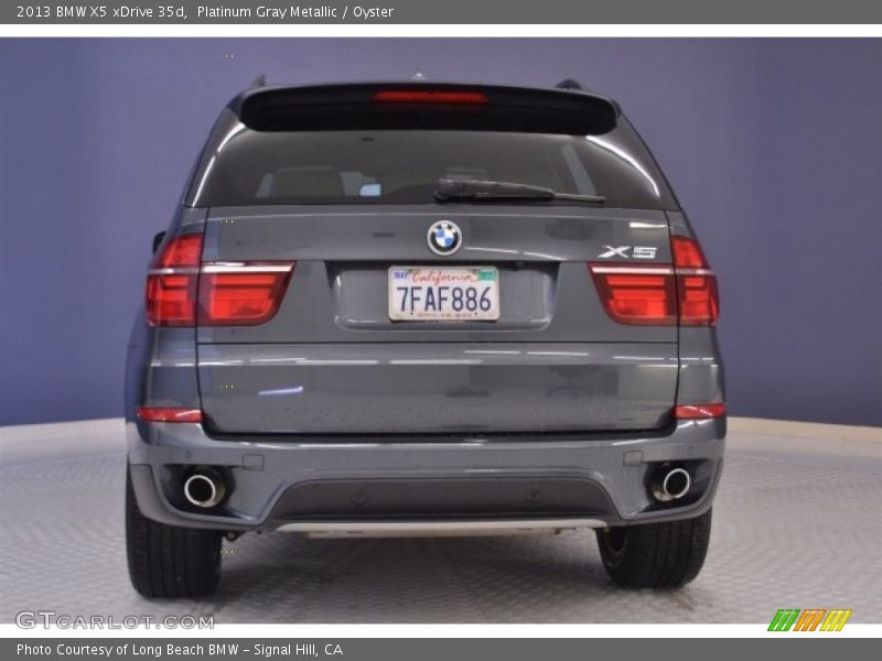 Platinum Gray Metallic / Oyster 2013 BMW X5 xDrive 35d