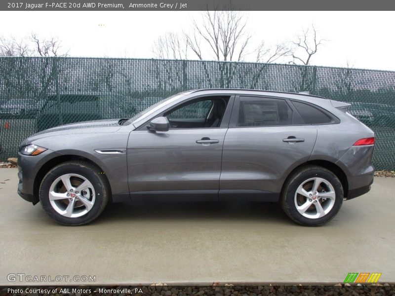  2017 F-PACE 20d AWD Premium Ammonite Grey
