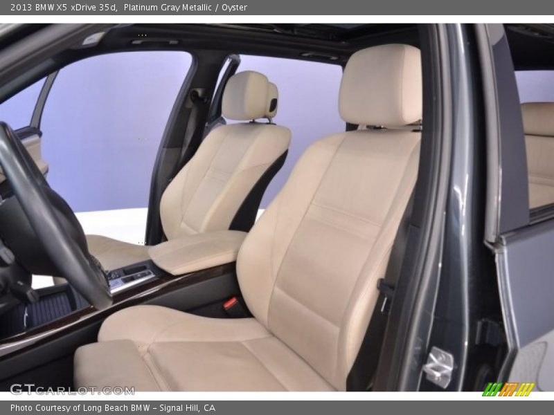 Platinum Gray Metallic / Oyster 2013 BMW X5 xDrive 35d