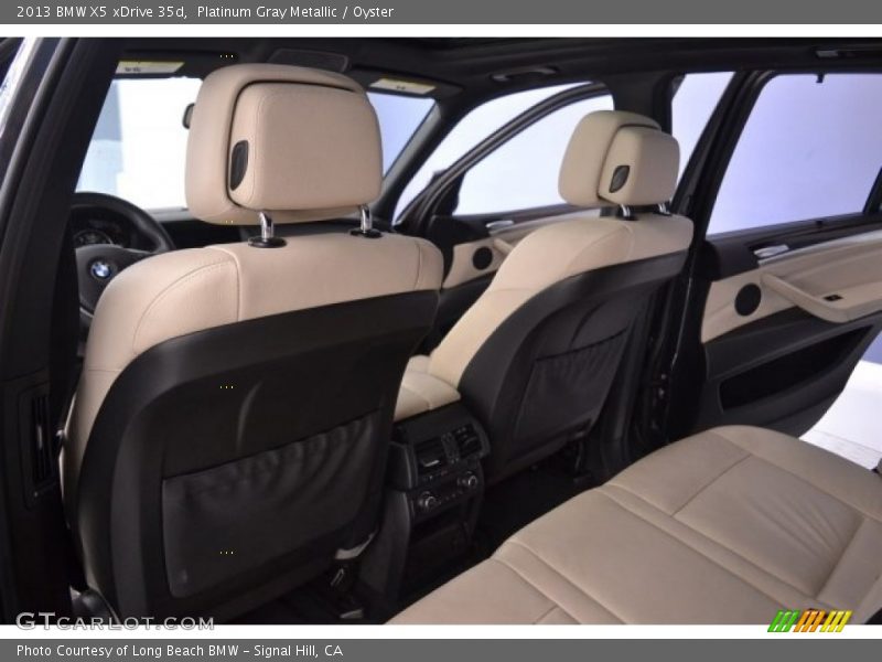Platinum Gray Metallic / Oyster 2013 BMW X5 xDrive 35d