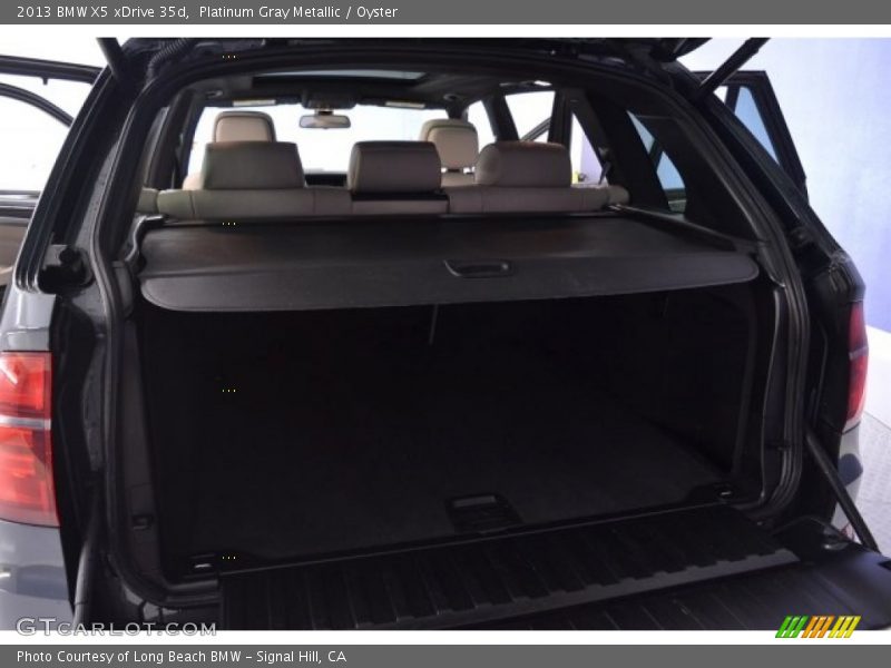 Platinum Gray Metallic / Oyster 2013 BMW X5 xDrive 35d