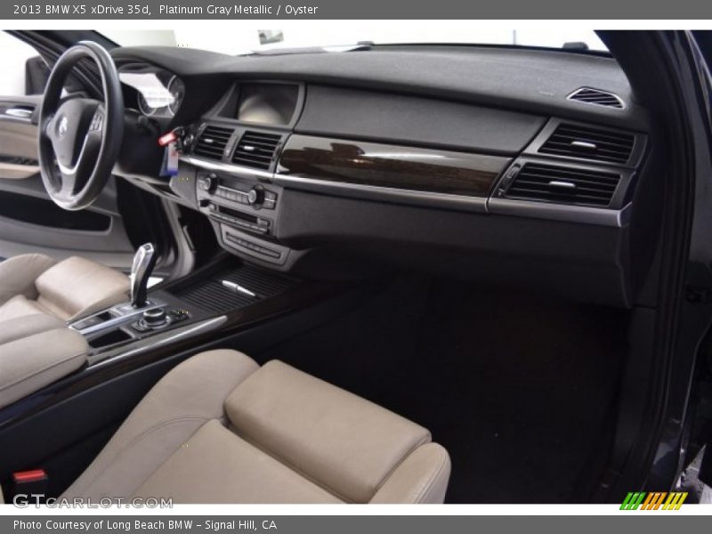 Platinum Gray Metallic / Oyster 2013 BMW X5 xDrive 35d