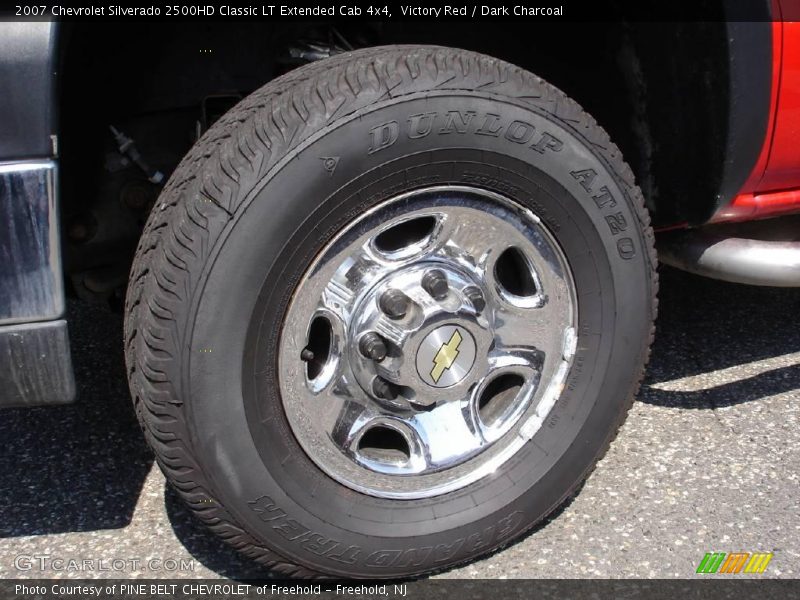 Victory Red / Dark Charcoal 2007 Chevrolet Silverado 2500HD Classic LT Extended Cab 4x4
