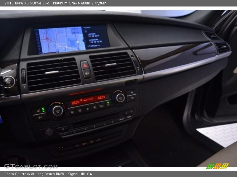 Platinum Gray Metallic / Oyster 2013 BMW X5 xDrive 35d