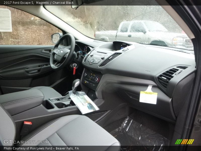 Magnetic / Charcoal Black 2017 Ford Escape S