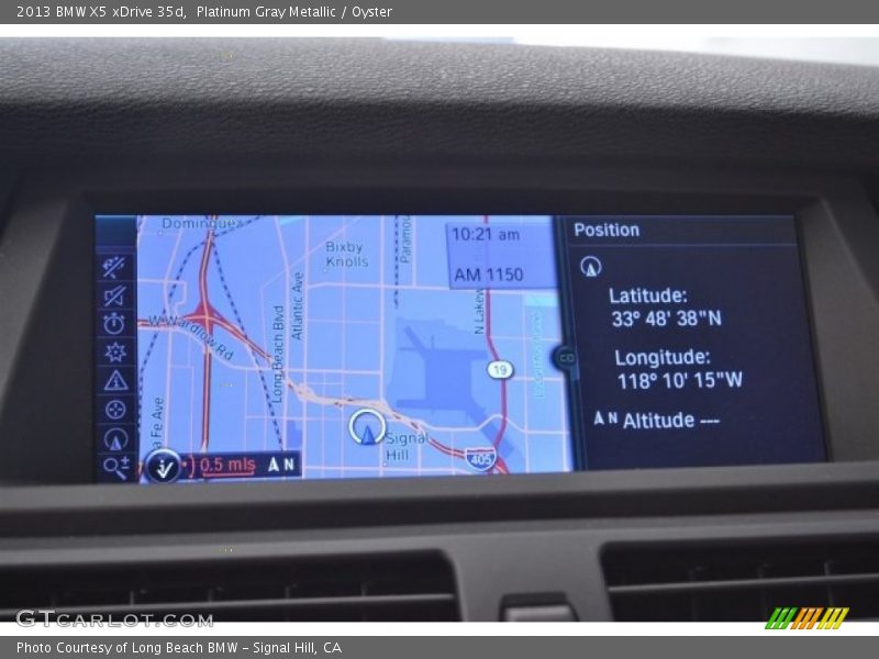 Platinum Gray Metallic / Oyster 2013 BMW X5 xDrive 35d