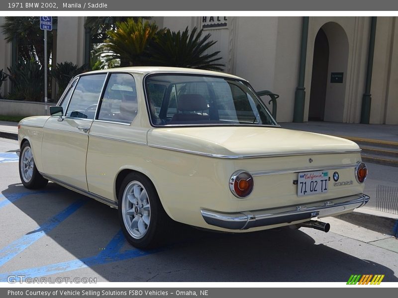 Manila / Saddle 1971 BMW 2002