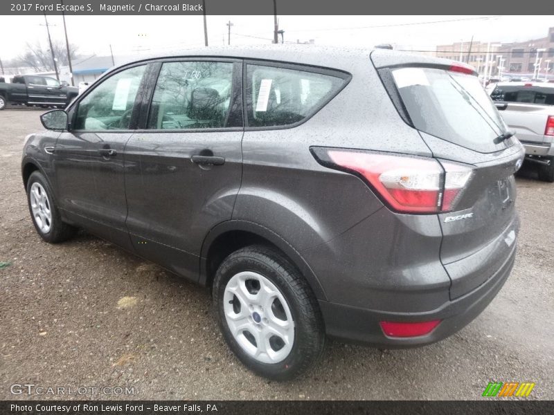 Magnetic / Charcoal Black 2017 Ford Escape S
