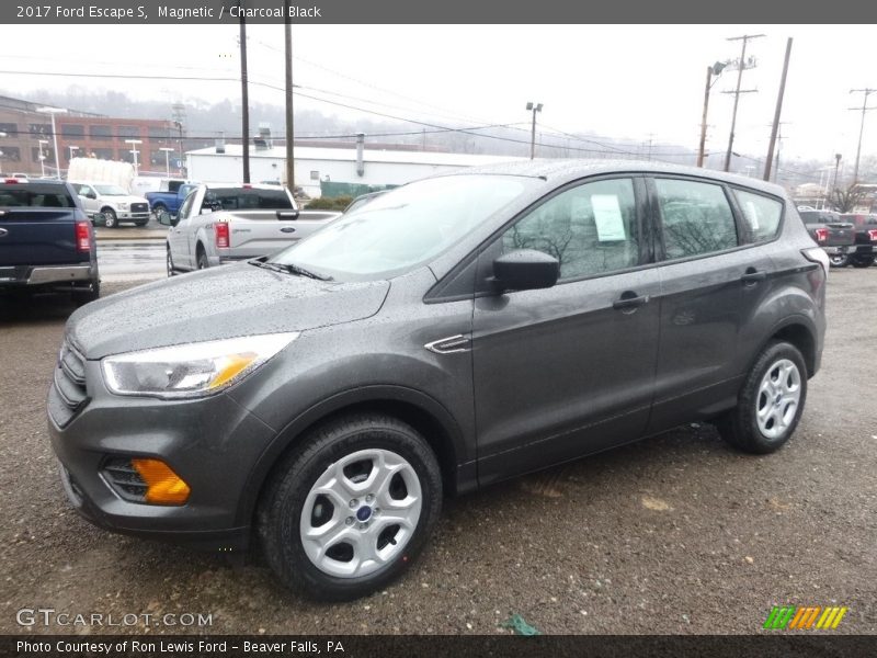 Magnetic / Charcoal Black 2017 Ford Escape S