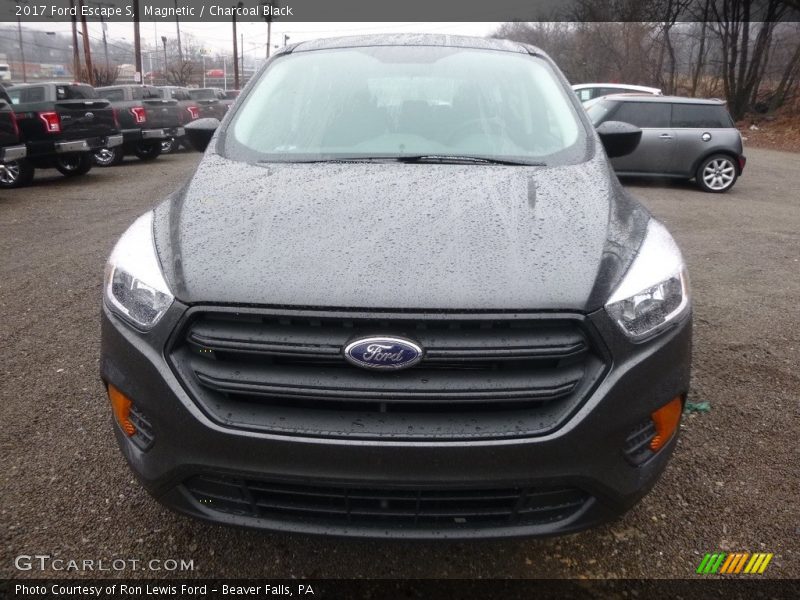 Magnetic / Charcoal Black 2017 Ford Escape S