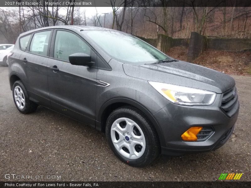 Magnetic / Charcoal Black 2017 Ford Escape S
