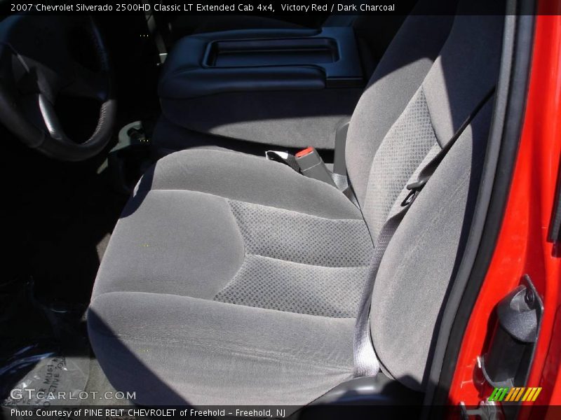 Victory Red / Dark Charcoal 2007 Chevrolet Silverado 2500HD Classic LT Extended Cab 4x4