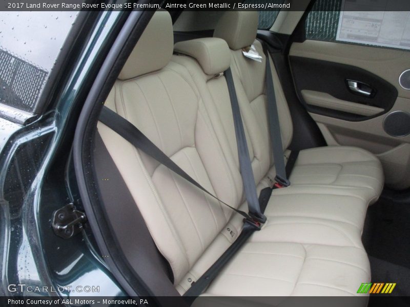 Aintree Green Metallic / Espresso/Almond 2017 Land Rover Range Rover Evoque SE Premium