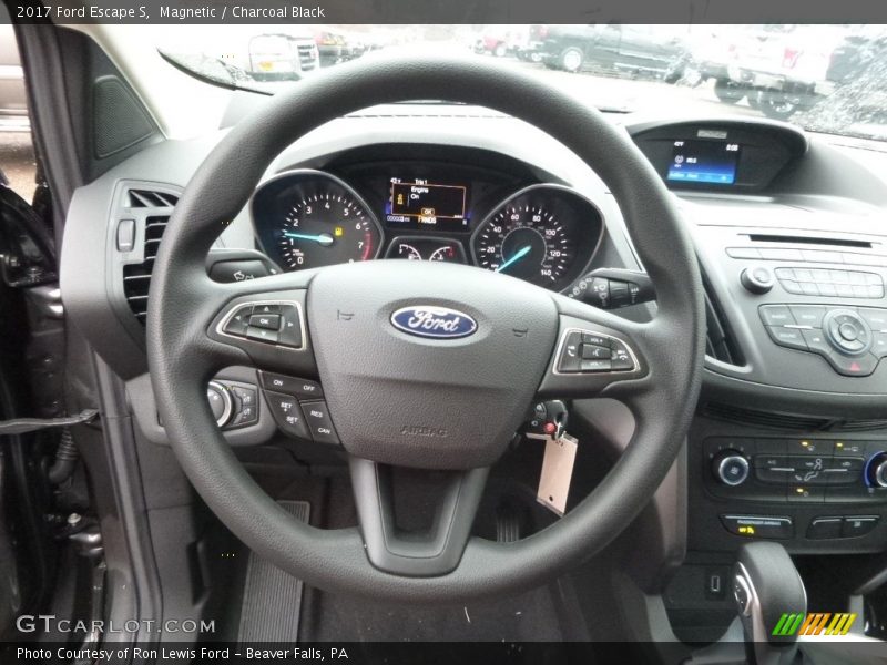 Magnetic / Charcoal Black 2017 Ford Escape S