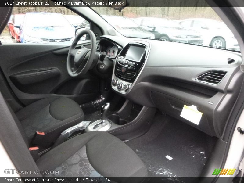 Toasted Marshmallow Metallic / Jet Black 2017 Chevrolet Spark LS