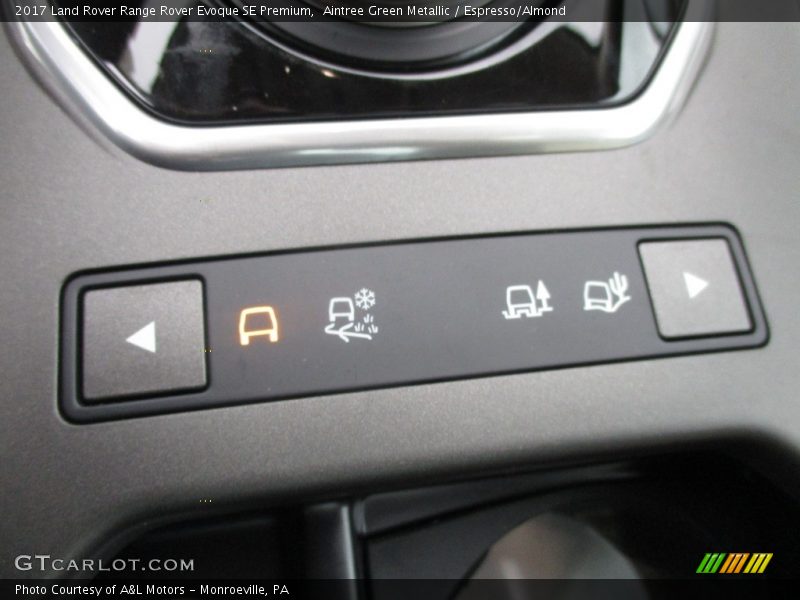 Aintree Green Metallic / Espresso/Almond 2017 Land Rover Range Rover Evoque SE Premium