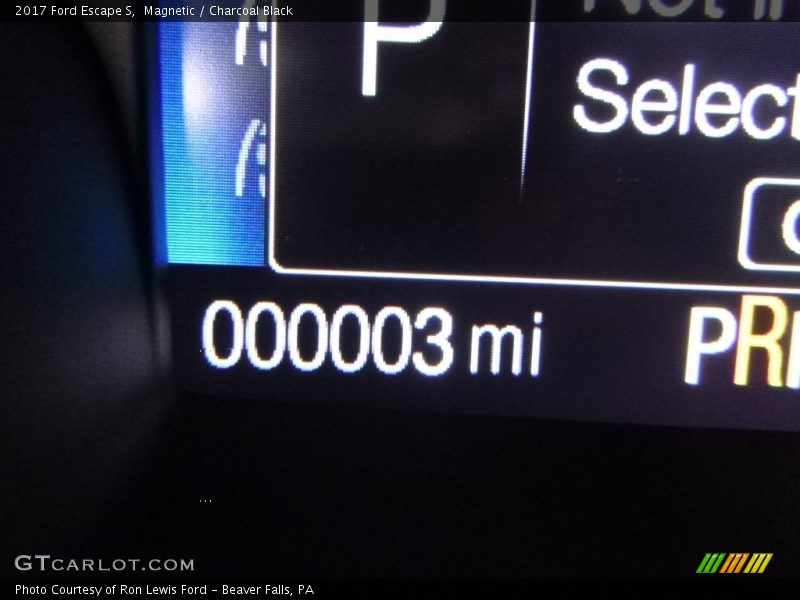 Magnetic / Charcoal Black 2017 Ford Escape S