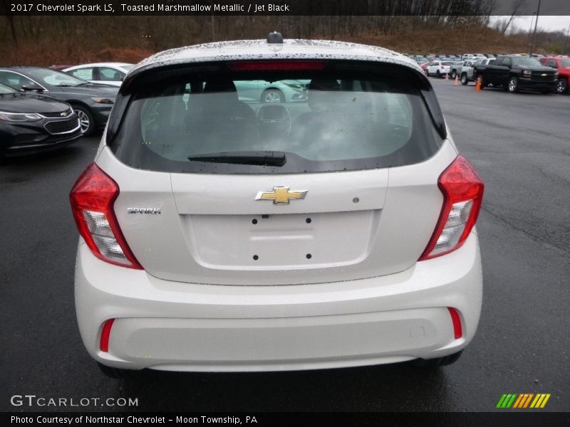 Toasted Marshmallow Metallic / Jet Black 2017 Chevrolet Spark LS