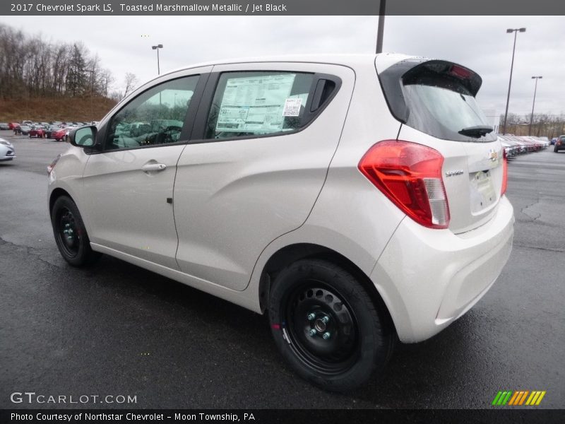 Toasted Marshmallow Metallic / Jet Black 2017 Chevrolet Spark LS