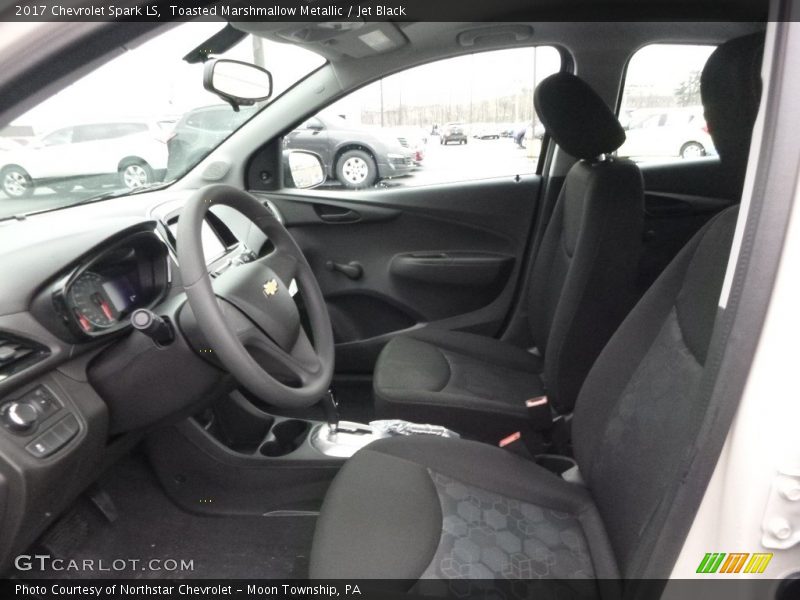 Toasted Marshmallow Metallic / Jet Black 2017 Chevrolet Spark LS