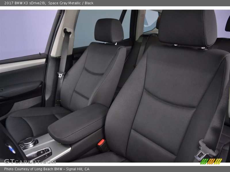 Space Gray Metallic / Black 2017 BMW X3 sDrive28i