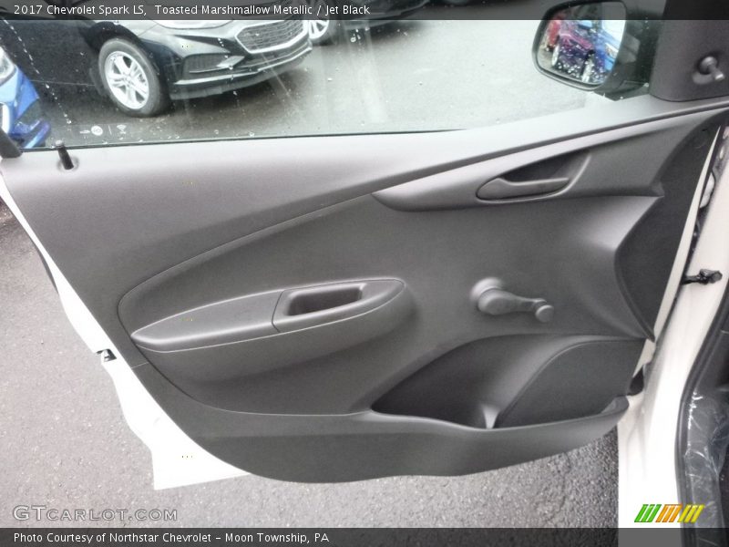 Toasted Marshmallow Metallic / Jet Black 2017 Chevrolet Spark LS