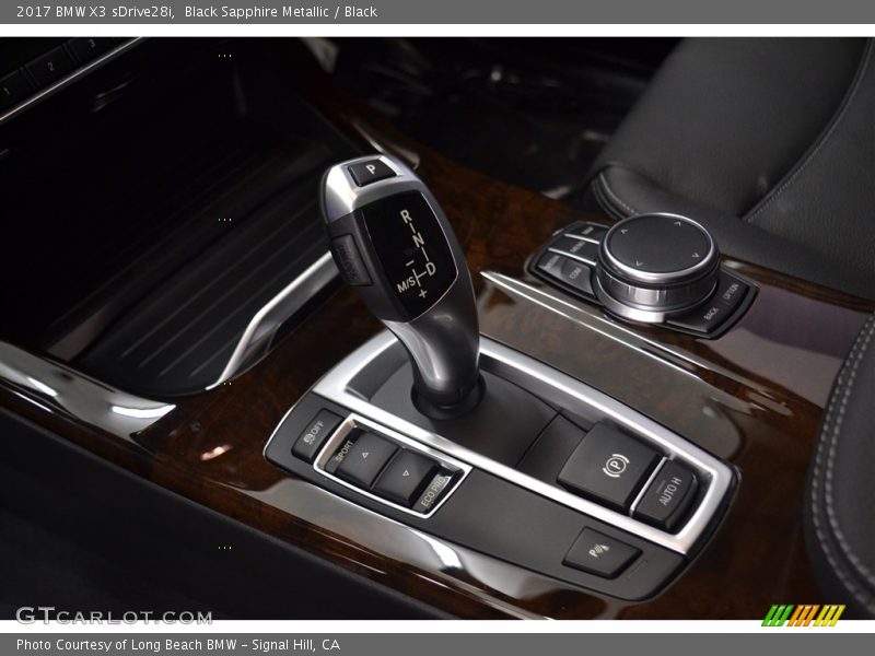 Black Sapphire Metallic / Black 2017 BMW X3 sDrive28i