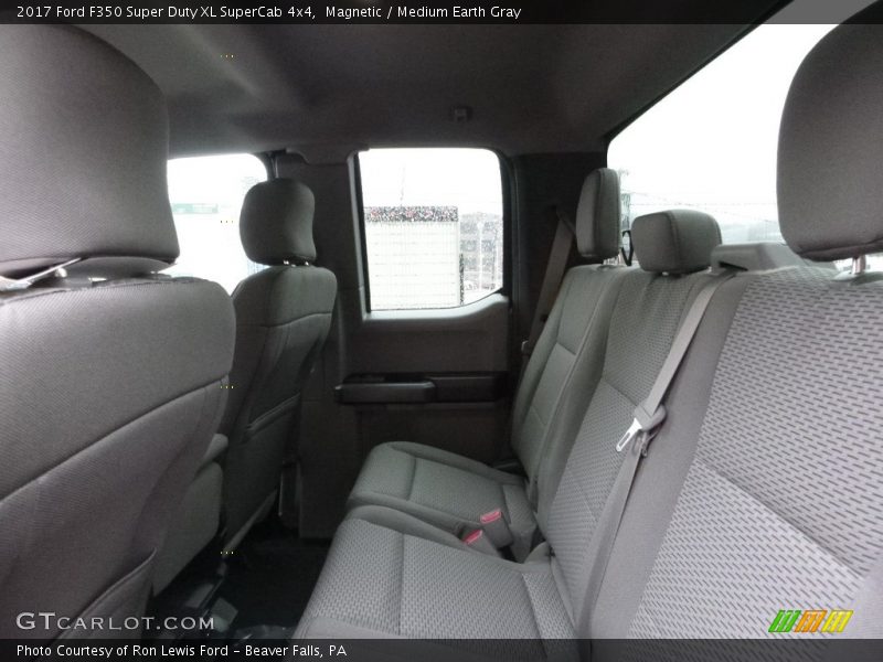 Rear Seat of 2017 F350 Super Duty XL SuperCab 4x4