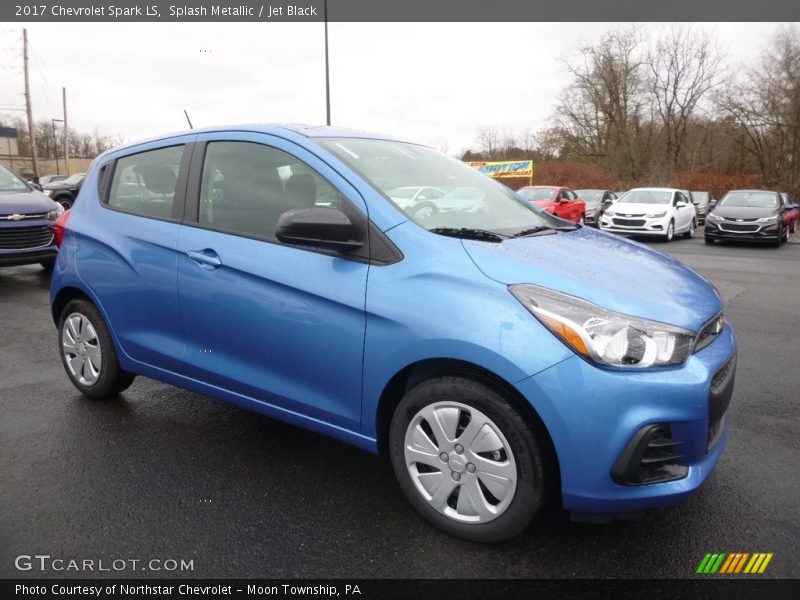 Splash Metallic / Jet Black 2017 Chevrolet Spark LS
