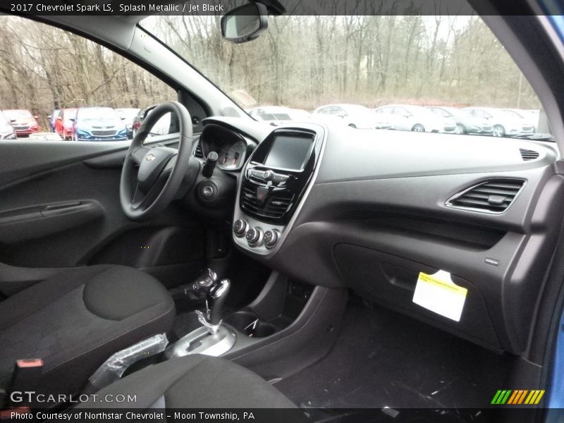 Splash Metallic / Jet Black 2017 Chevrolet Spark LS