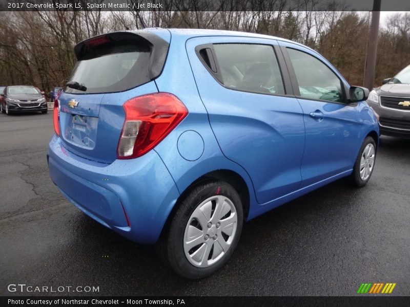 Splash Metallic / Jet Black 2017 Chevrolet Spark LS