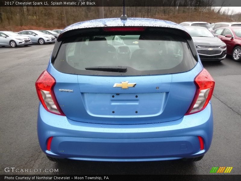 Splash Metallic / Jet Black 2017 Chevrolet Spark LS