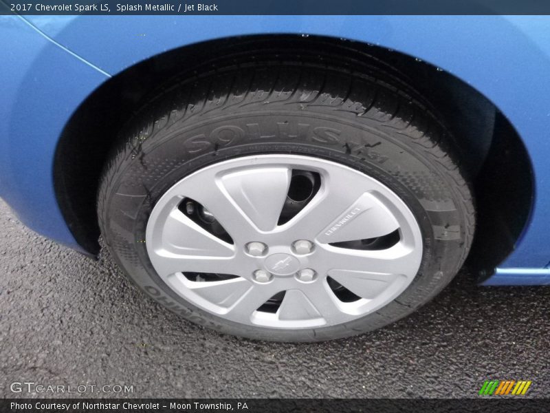 Splash Metallic / Jet Black 2017 Chevrolet Spark LS