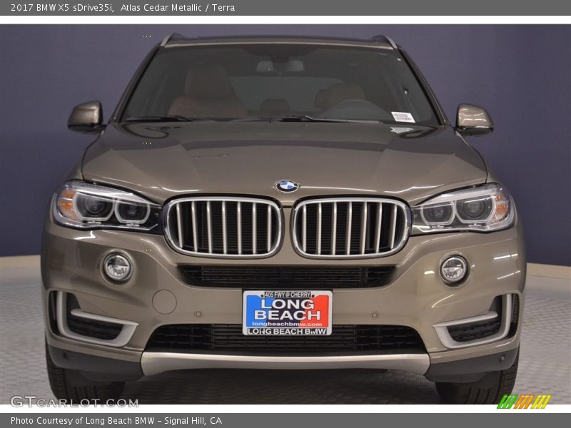 Atlas Cedar Metallic / Terra 2017 BMW X5 sDrive35i